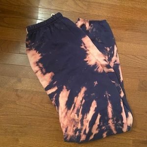 Bleached sweatpants